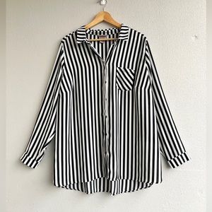 H&M | Pinstripe Button-down Shirt